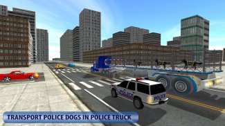 Police Airplane Dog Transport screenshot 5