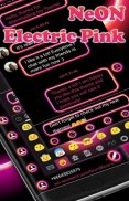 Retro Pink SMS Mensagens screenshot 2