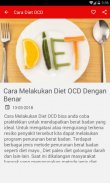 Cara Diet OCD screenshot 3