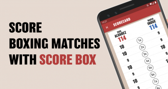 SCORE BOX (Boxing Scorecard) screenshot 0