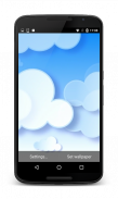 Cartoon Clouds Live Wallpaper screenshot 0