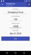 AmpleFund - Sinking Fund & Saving Goal screenshot 2