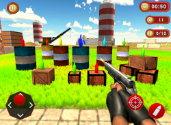 Real Bottle Shoot 3D- Expert Gun Shooting Game screenshot 3