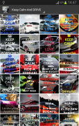 Keep Calm and love Cars screenshot 0