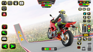 สุดขีด Rooftop Bike Rider ซิม screenshot 2