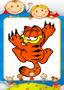 Coloring Garfield Games screenshot 1