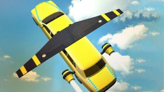 Flying Limo Car Simulator screenshot 6