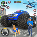 Police Monster truck game