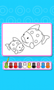 Coloring Game-Cute Fish screenshot 7