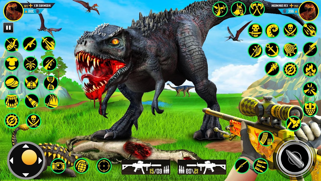 Dinosaur Games: Dino Hunting Games- Animal Games APK برای دانلود اندروید