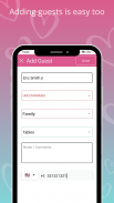 Wedding Guest List. WedGuest screenshot 6