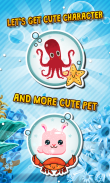 Monster Ball Sea Animals Matching Color Kids Games screenshot 2