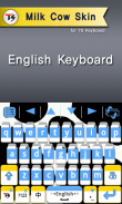 Milk cow Skin for TS Keyboard screenshot 1