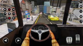 Passenger Bus Taxi Driving Simulator screenshot 0