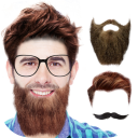 Hair Beard Mustache Face Filters for Face Swap Icon