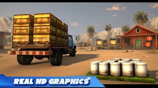 Truck Cargo simulator offroad screenshot 2