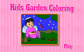 Coloring Game-Kids Garden screenshot 0