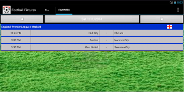 Football Fixtures screenshot 5