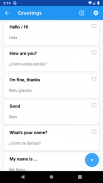 Learn Spanish Phrasebook screenshot 2