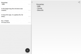 Caderno — Minimal notepad screenshot 2