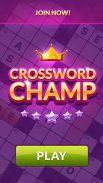 Crossword Champ: Fun Word Puzzle Games Play Online screenshot 0