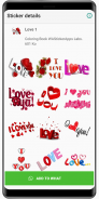 ملصقات واتساب الحب وملصقات قلب عربية WAStickerApps screenshot 4