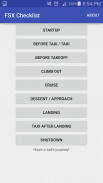 FSX Checklist screenshot 0