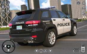 Police Jeep Spooky Stunt Parking 3D 2 screenshot 3