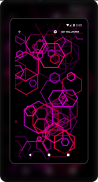 Hex AMOLED Neon Live Wallpaper 2021 screenshot 4