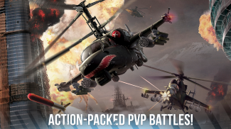 Modern War Choppers：玩家对战射击战争游戏 screenshot 13