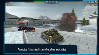 Iron Tank: Jogos de Tanques Multiplayer Grátis screenshot 2