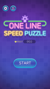 One Line Speed Puzzle screenshot 0