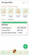 Debt Planner & Calculator with Banking Ledger screenshot 5
