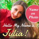 Write Name on Photo Editor Icon