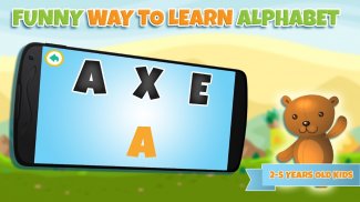 Learning alphabet for kids ABC screenshot 10