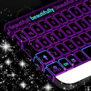 Warna Keyboard Neon Purple screenshot 5