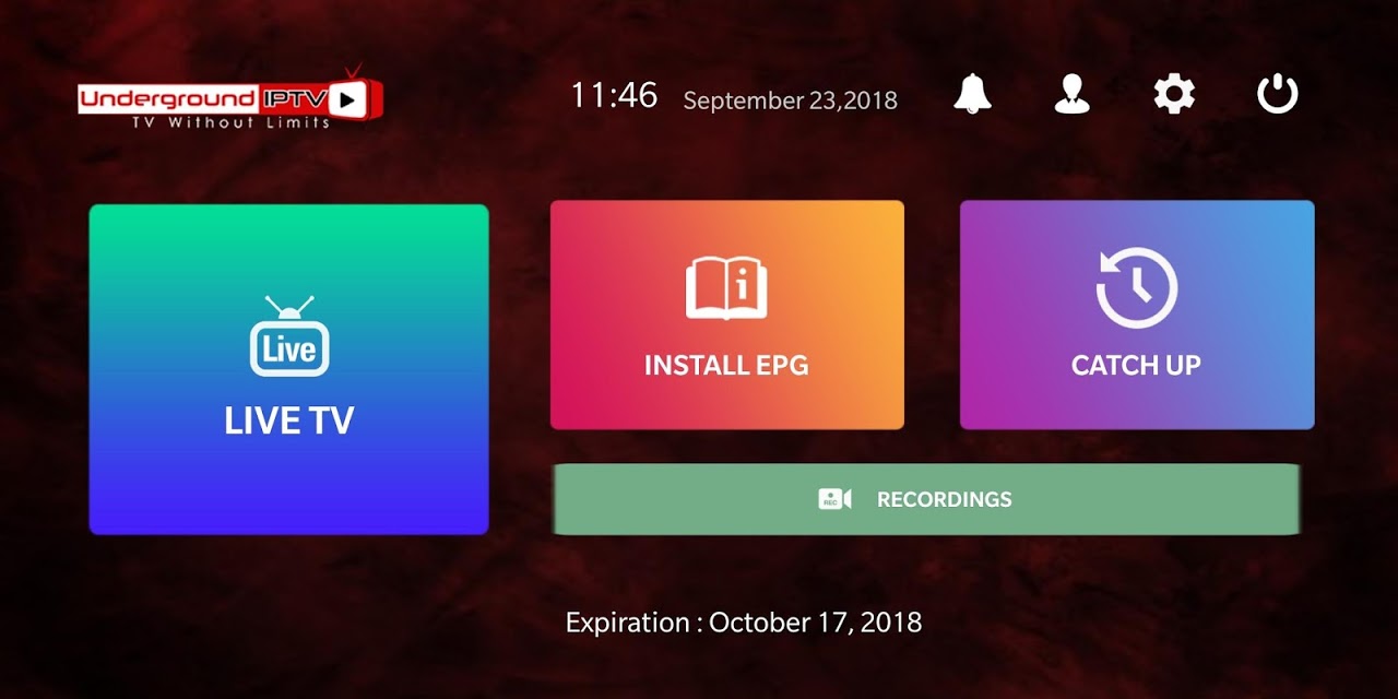 Underground IPTV - APK Download for Android