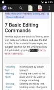 Linux Emacs Editor Manual screenshot 0