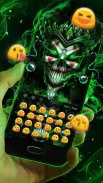 Joker Skull Keyboard Theme screenshot 3