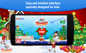 Christmas games: Kids Puzzles screenshot 1