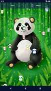 Panda Kawaii Live Wallpaper screenshot 0