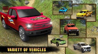 Offroad Hilux Up Hill Climb Truck Simulator 2017 screenshot 3