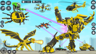 Dragon Robot Police Car Games screenshot 0