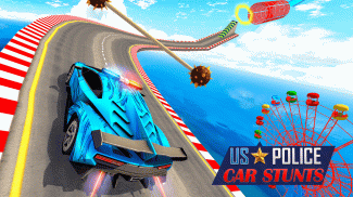 Crazy Car Stunt Racing Game 3D screenshot 0