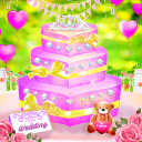 Wedding Cake Shop - Cook Bake & Design Sweet Cakes Icon