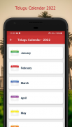 Calendar 2022 Telugu screenshot 0