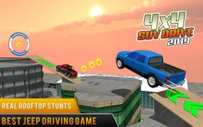 Offroad Jeep Truck Driving: Jeep Racing Games 2019 screenshot 4