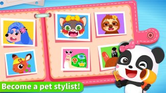 Salón de Belleza para Mascotas del Pequeño Panda screenshot 4