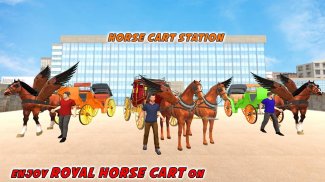 Flying Horse Buggy Taxi Drive screenshot 4