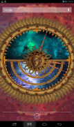 Space Clock Live Wallpaper screenshot 0